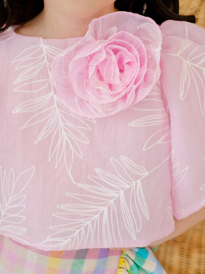 Carmelita Embroidered | Pink