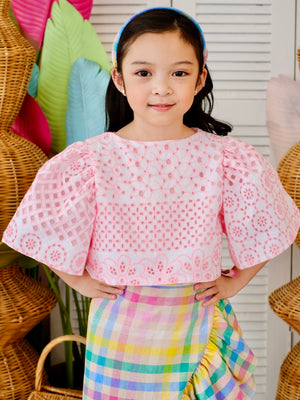 Carmelita Broderie | Pink