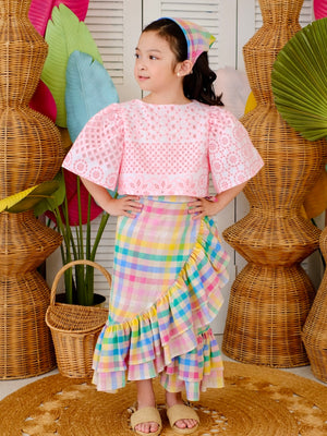Carmelita Broderie | Pink