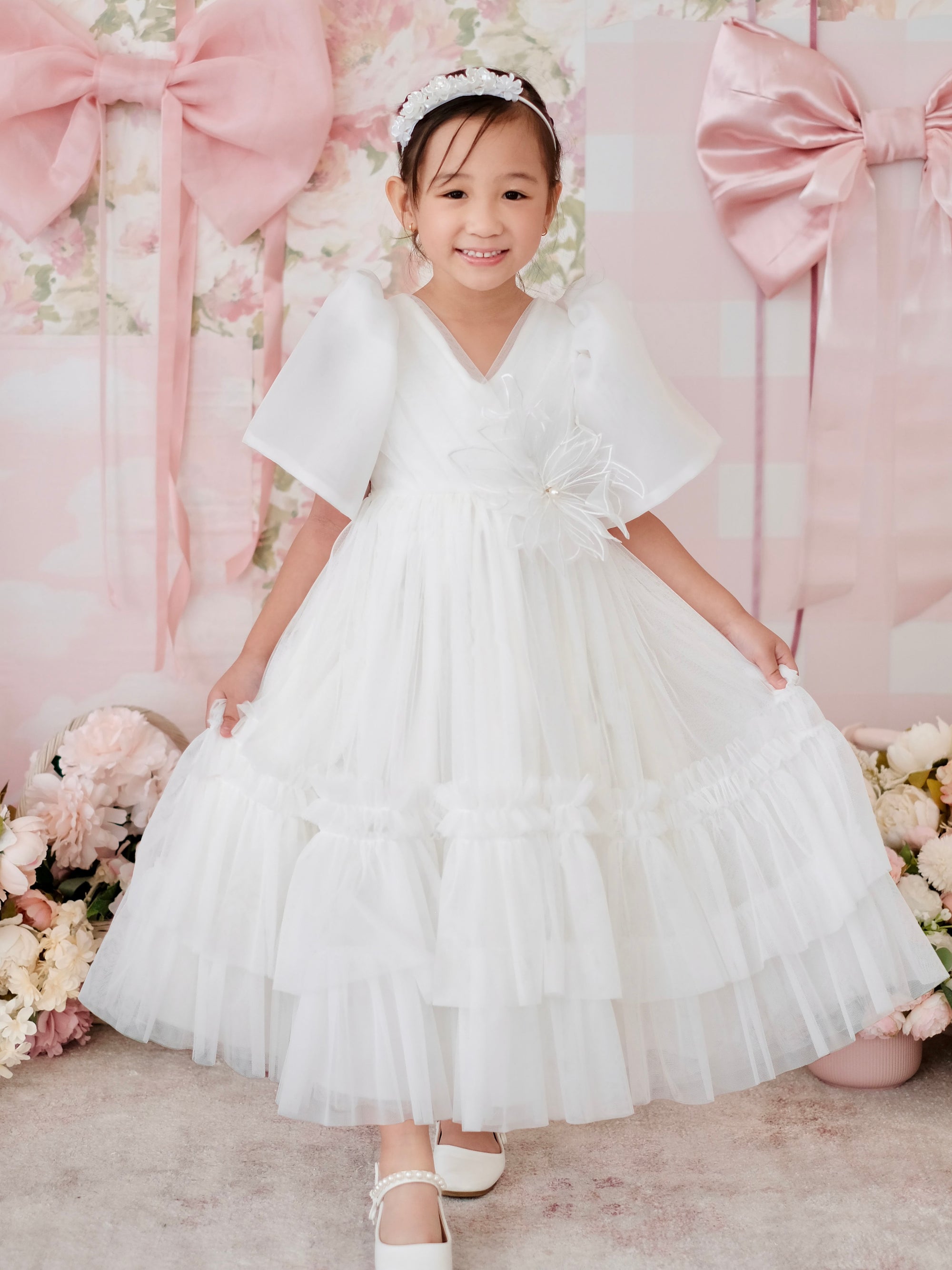 filipiniana midi dress Letiza Filipiniana Midi Dress