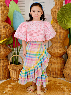 Carmelita Broderie | Pink