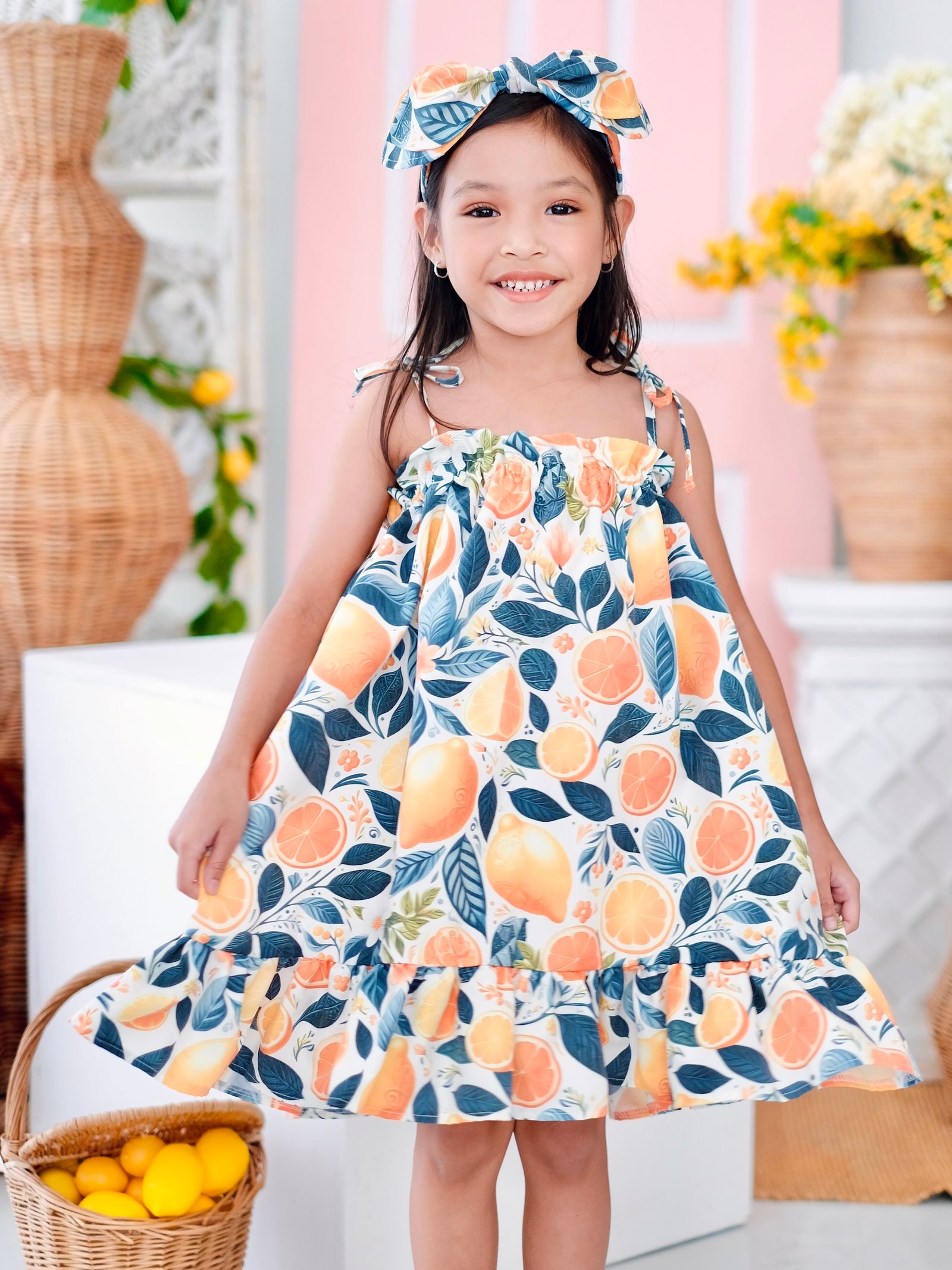 Emille Dress | Lemon Print