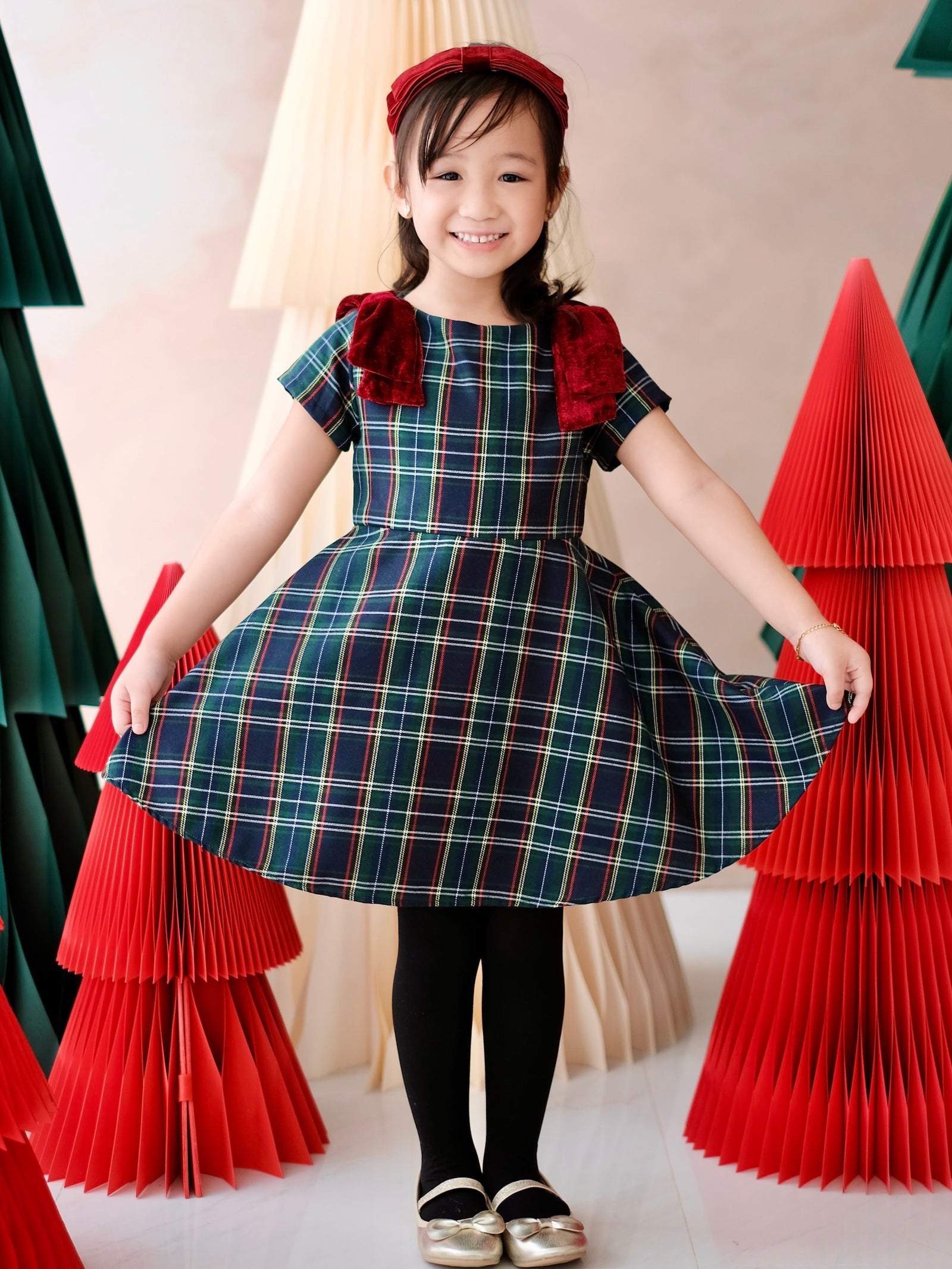 Chelsea Dress in Plaid