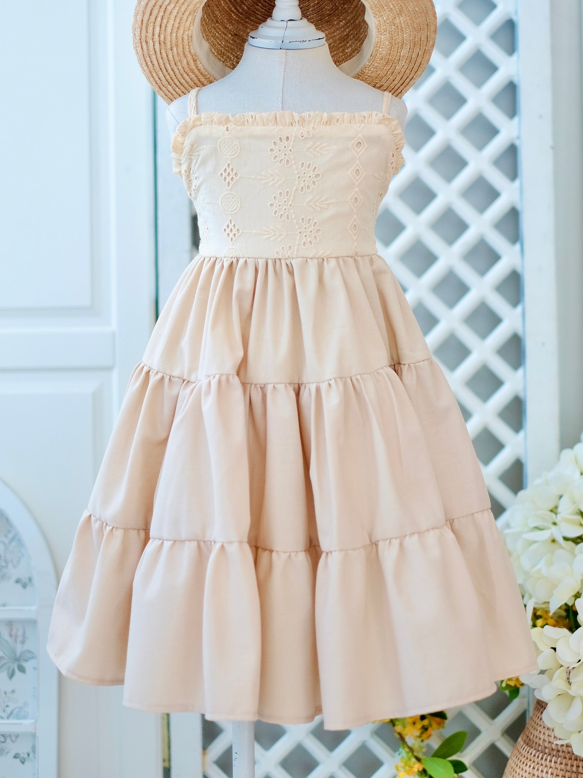 Fernanda Mini Dress in Linen
