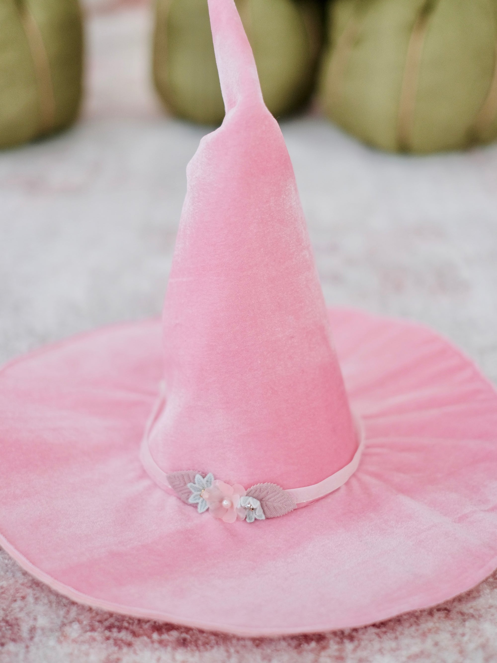 Myst Velvet Hat in Bubblegum Pink | Pre-order