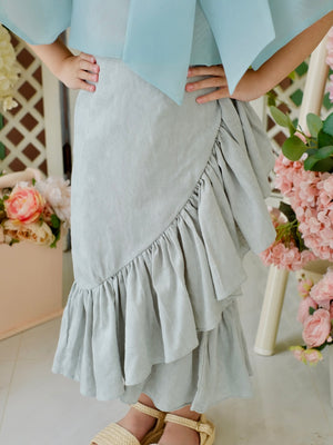 Amparo Wrap Skirt | Sage
