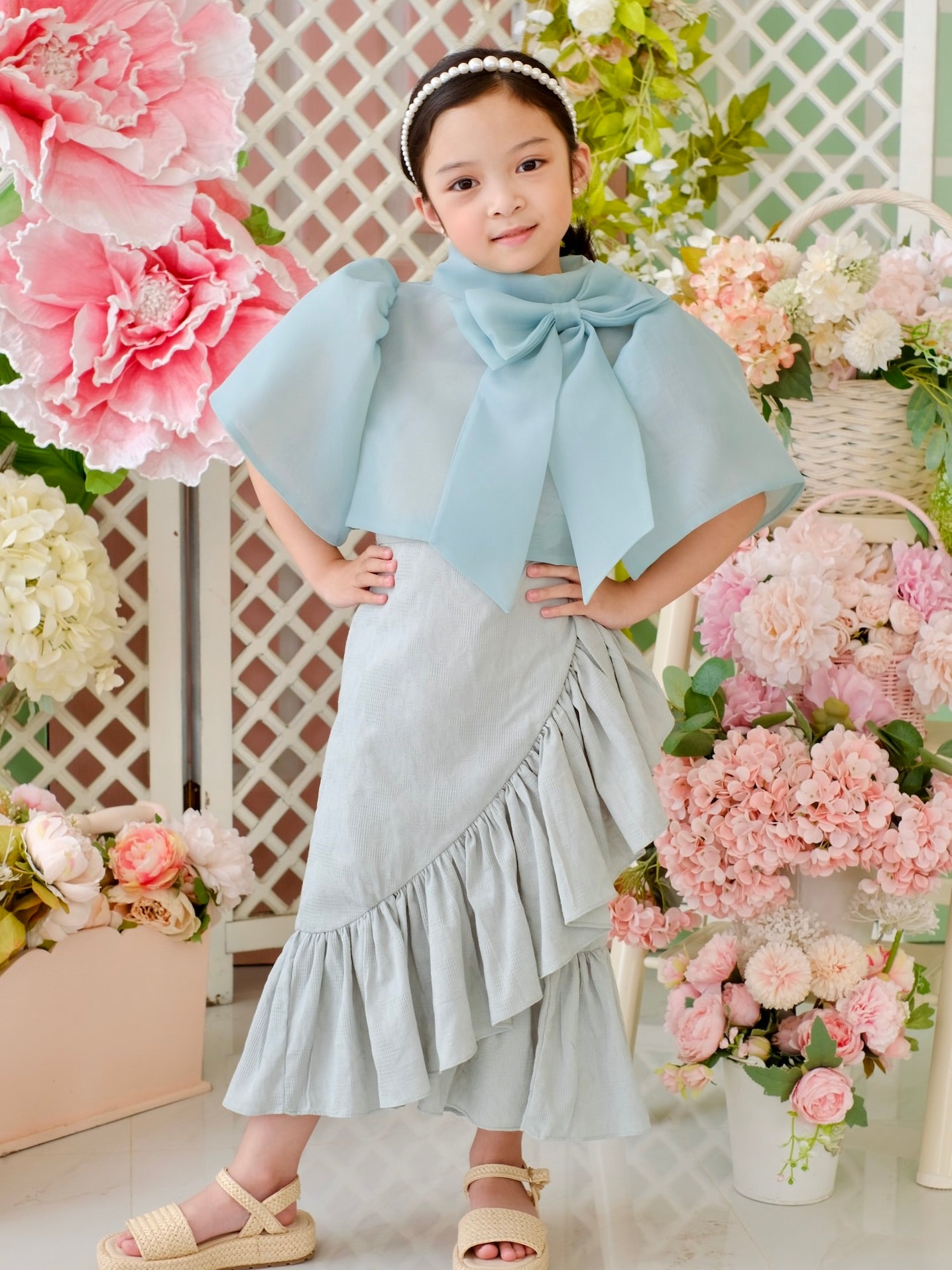 Amparo Wrap Skirt | Sage