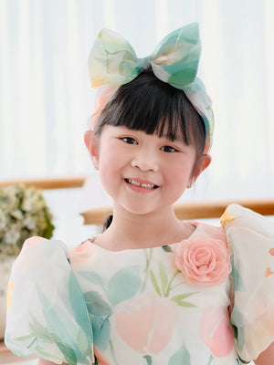 Organdy Bow Headband