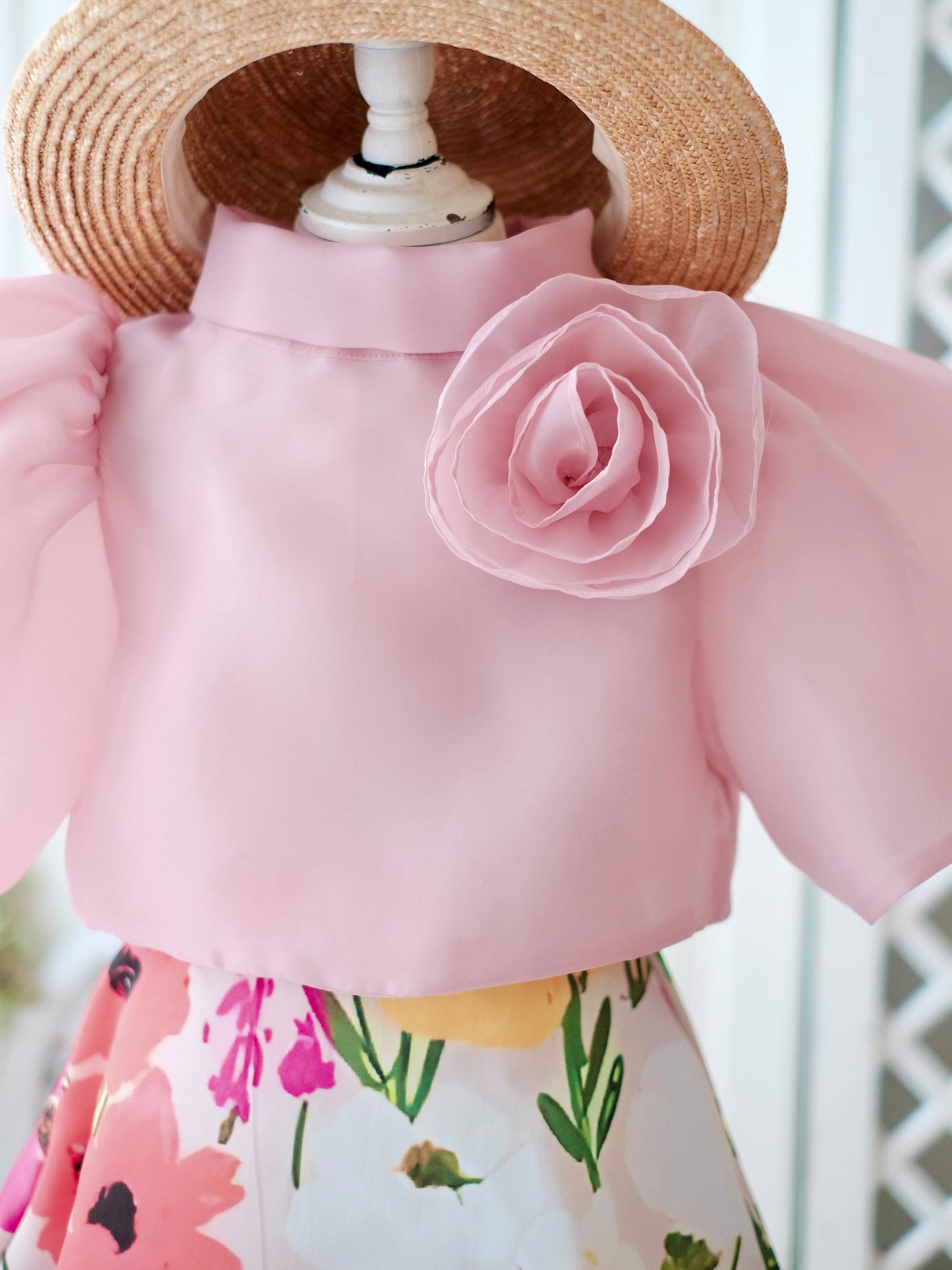 Sinag Kamisa Top | Dusty Pink