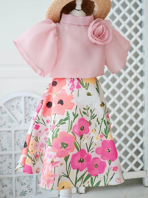 Sinag Kamisa Top | Dusty Pink
