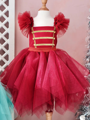 Frosted Burgundy Tutu Skirt