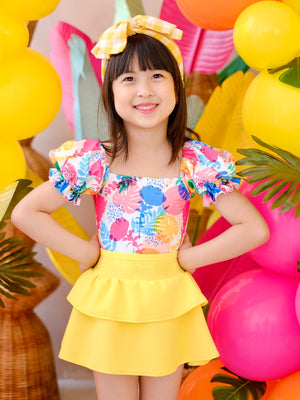 Ceara Bodysuit | Summer Foliage