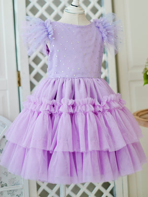 Charlotte Tutu Dress | Purple