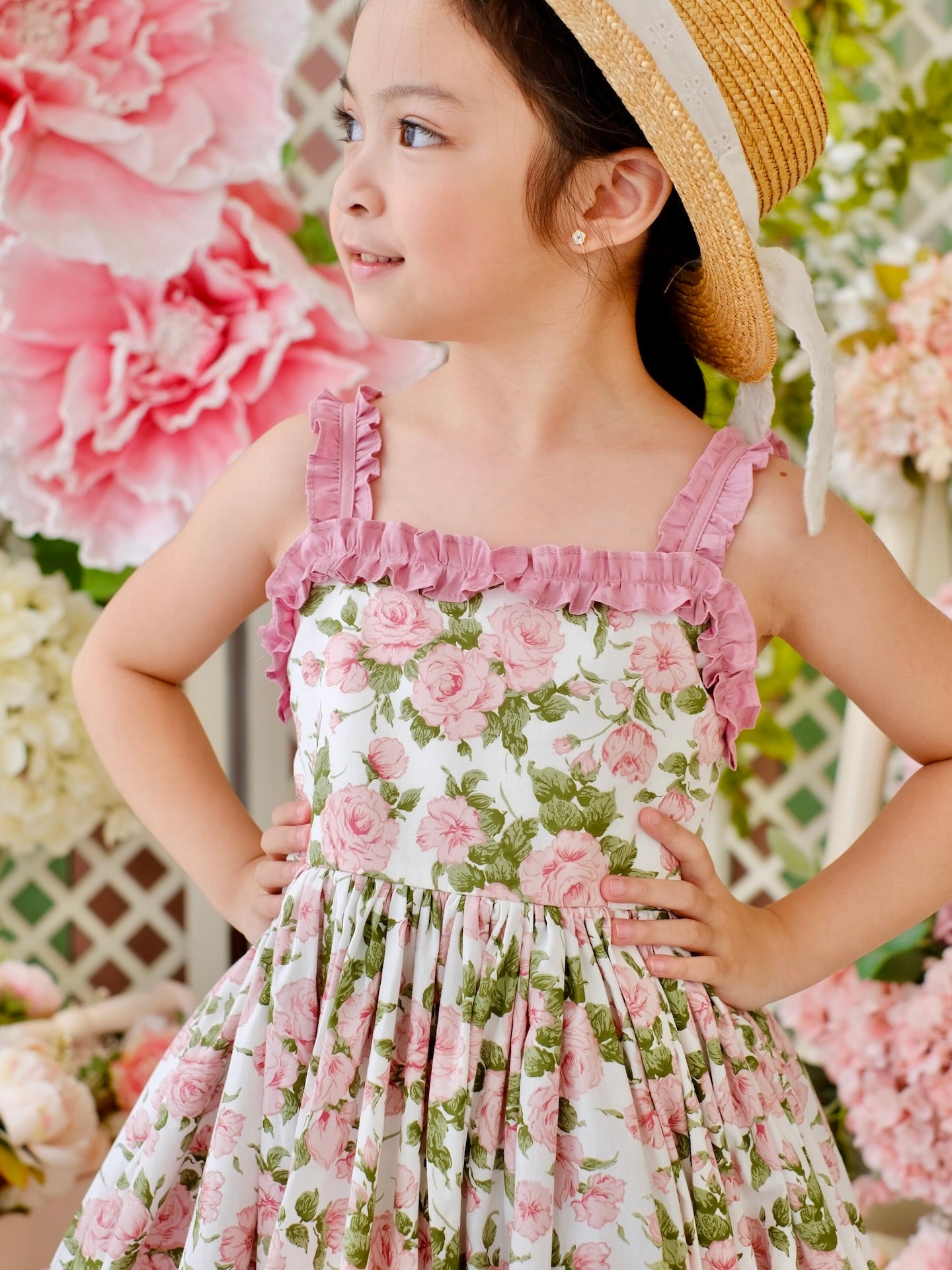 Ingrid Dress in Misty Mauve