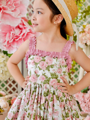 Ingrid Dress in Misty Mauve
