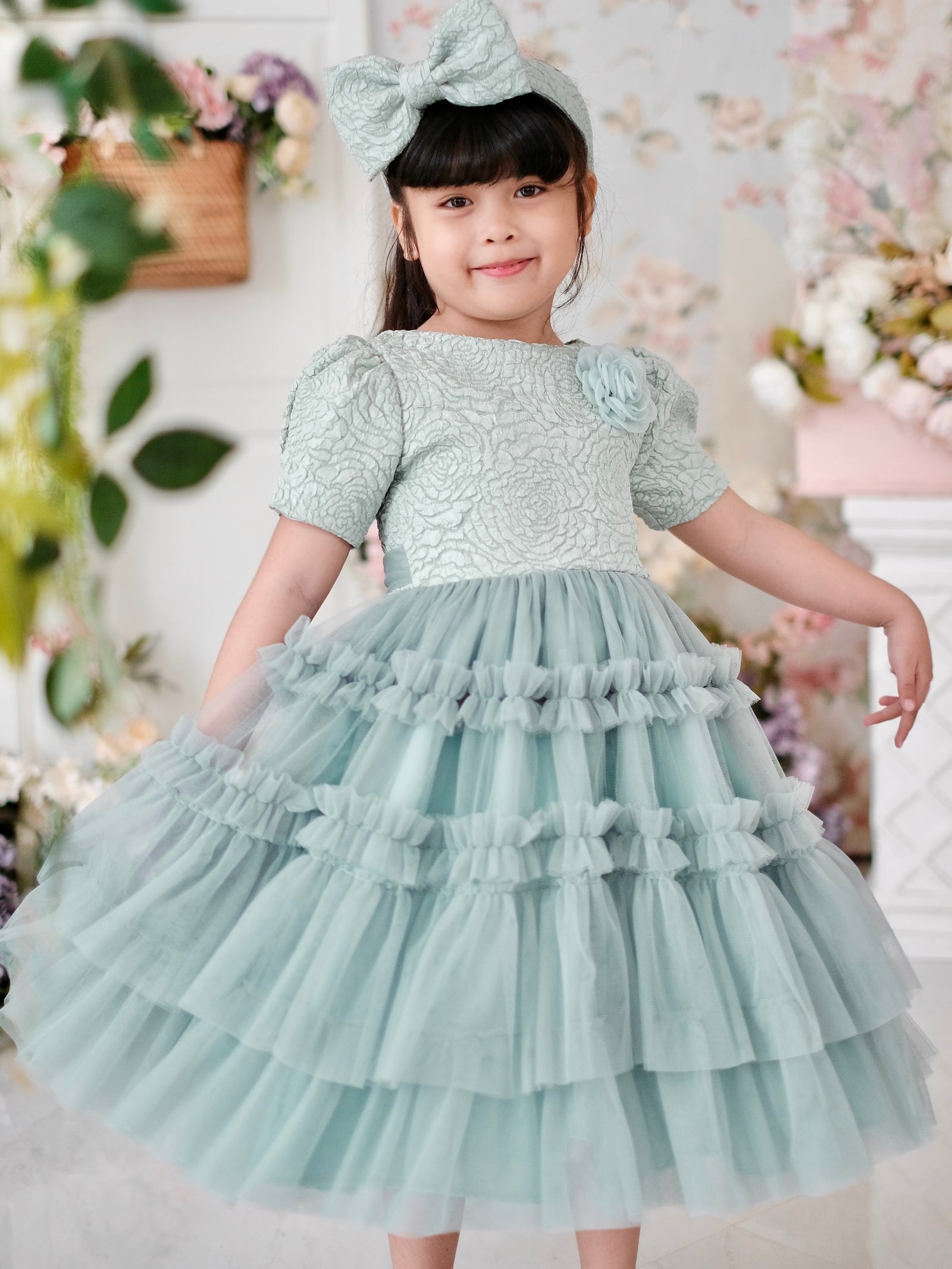 Sloane Tutu Dress | Sage
