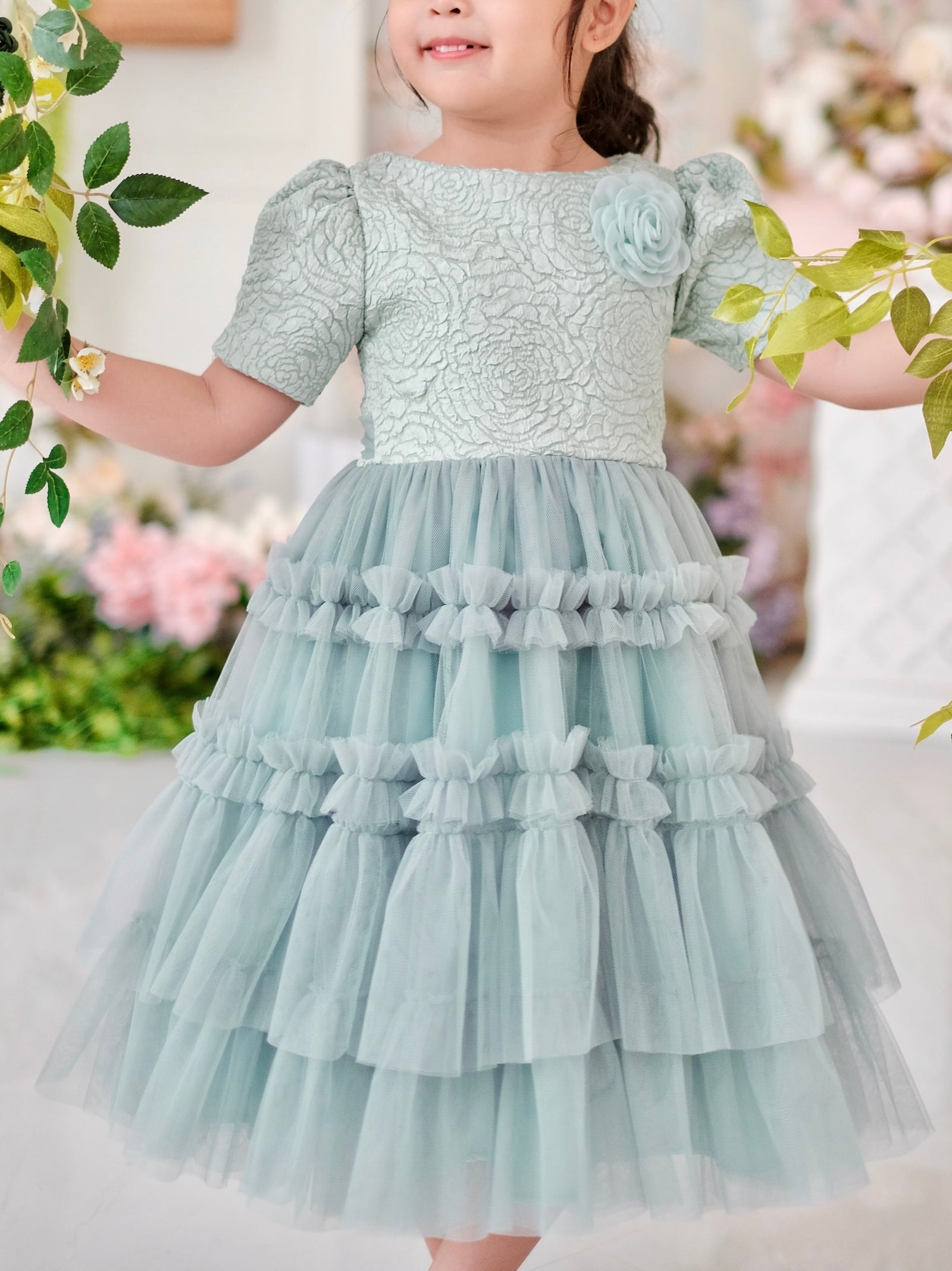 Sloane Tutu Dress | Sage
