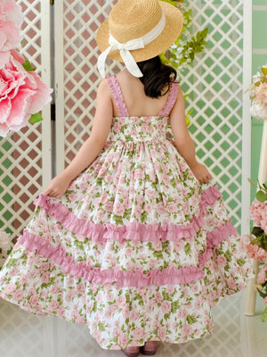 Ingrid Dress in Misty Mauve