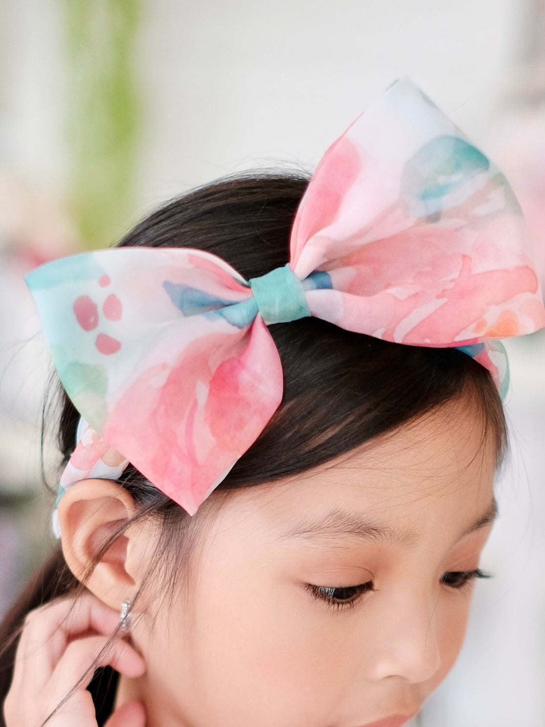 Organdy Bow Headband
