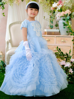 Alexandria Dress in Glass Slipper Blue | Pre-order