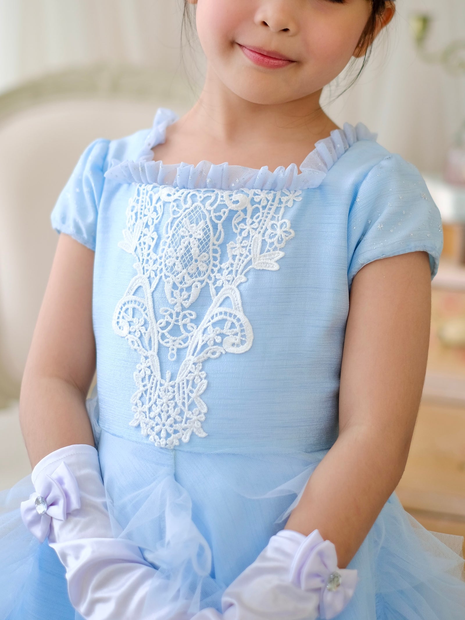 Alexandria Dress in Glass Slipper Blue | Pre-order