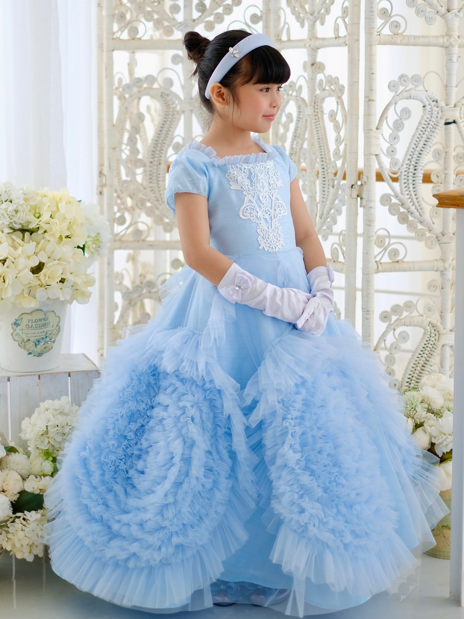 Alexandria Dress in Glass Slipper Blue | Pre-order