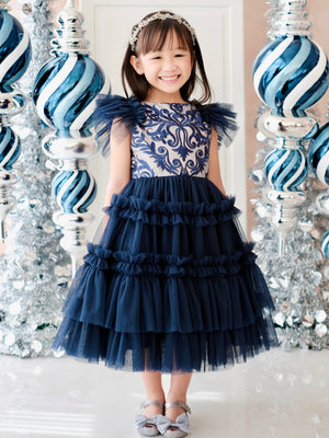 Charlotte Midi Dress | Midnight Blue | Pre-order