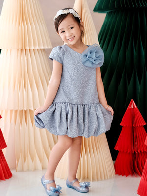Fleurine Dress | Dusty Blue