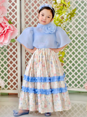Ingrid Dress in Tea Party Blue