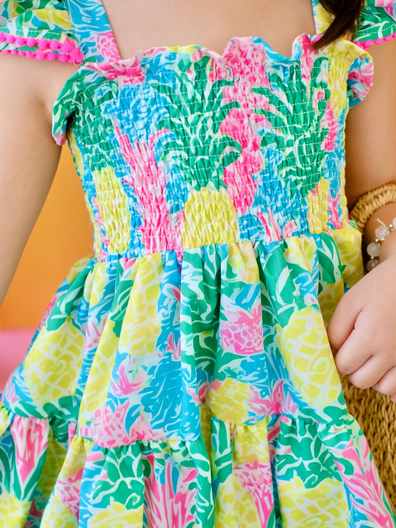 Amina Mini Dress | Pineapple