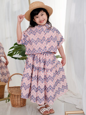 Jessie Set | Semi Crop Top & Skirt