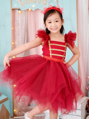 Frosted Burgundy Tutu Skirt