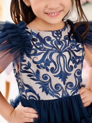 Charlotte Midi Dress | Midnight Blue | Pre-order