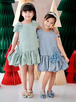 Fleurine Dress | Dusty Blue