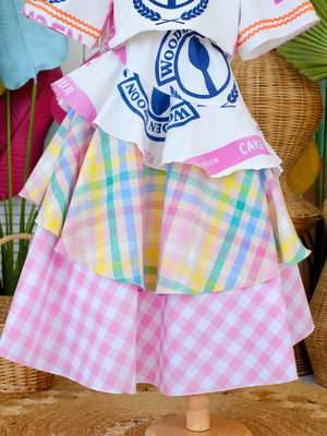 Lana Gingham Skirt | Halo-Halo | Pre-order