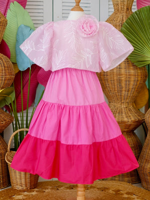 Carmelita Embroidered | Pink