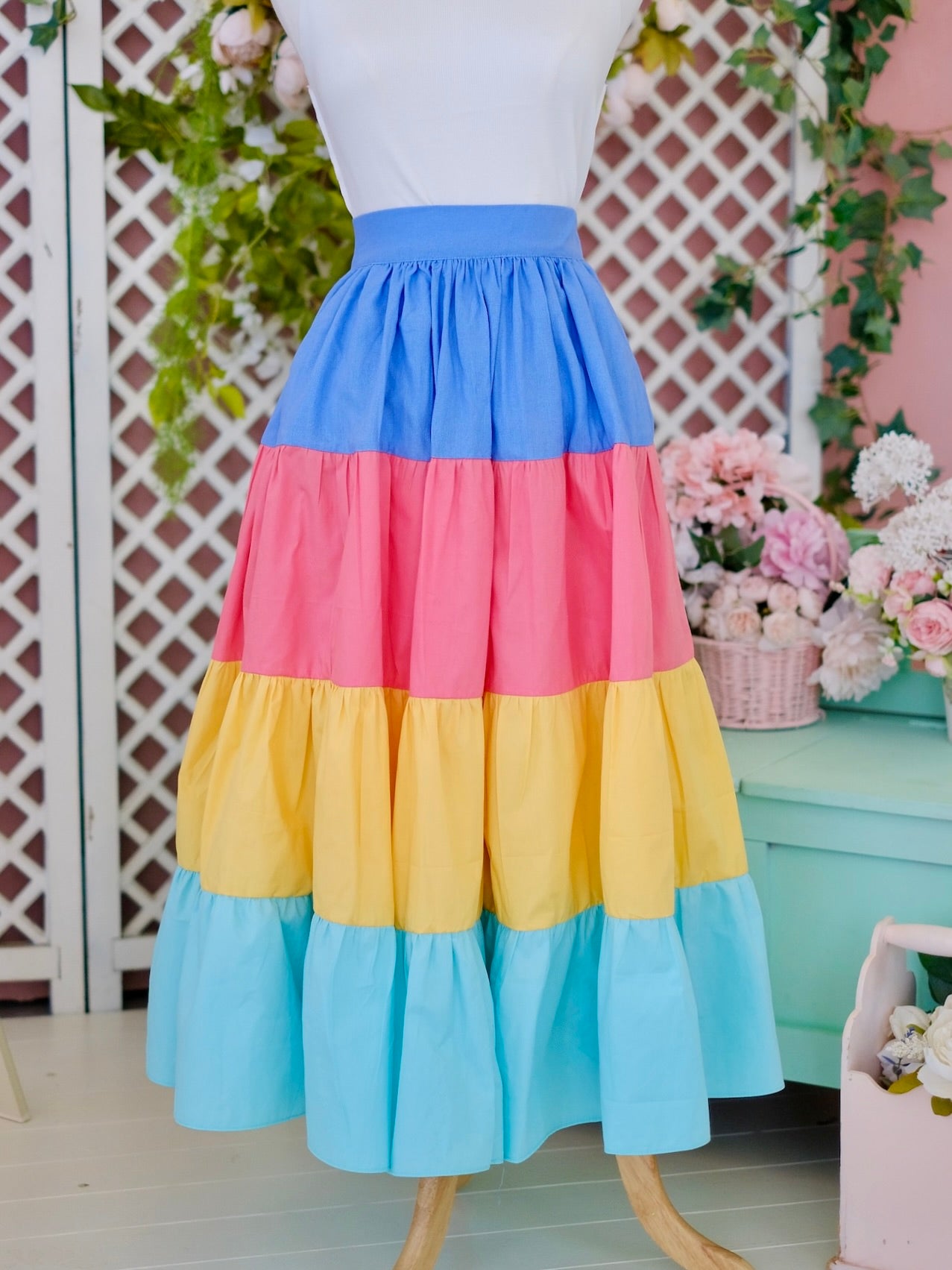 Baila Color Block Skirt | Women
