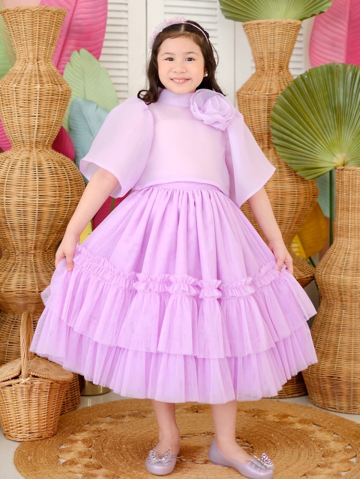 Mira Tutu Skirt | Purple