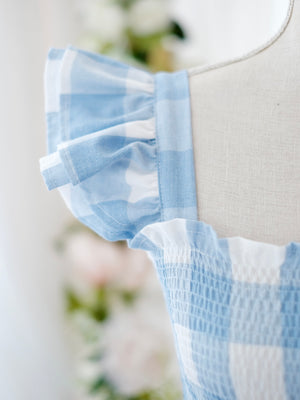 Amina Long Midi Dress in Linen | Women