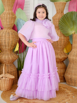 Mira Skirt in Purple | Maxi | Pre-order