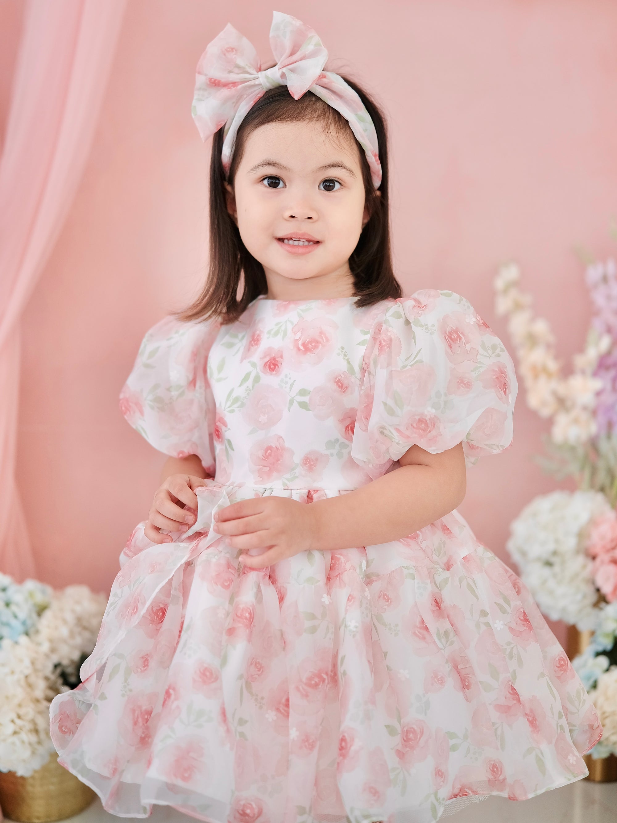 Francesca Dress | Pink Floral