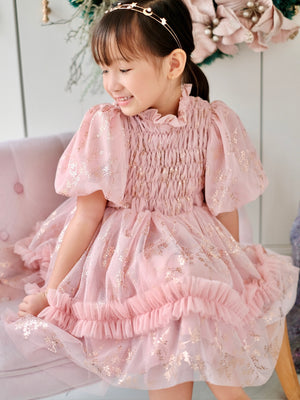 Sabrina Mini Dress | Rose Gold and Blush