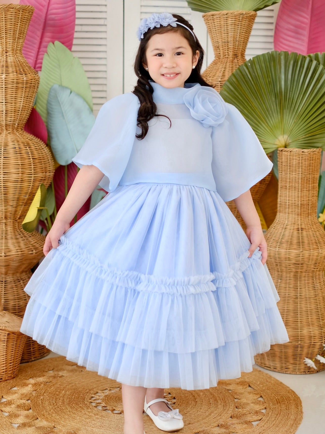 Mira Tutu Skirt | Baby Blue