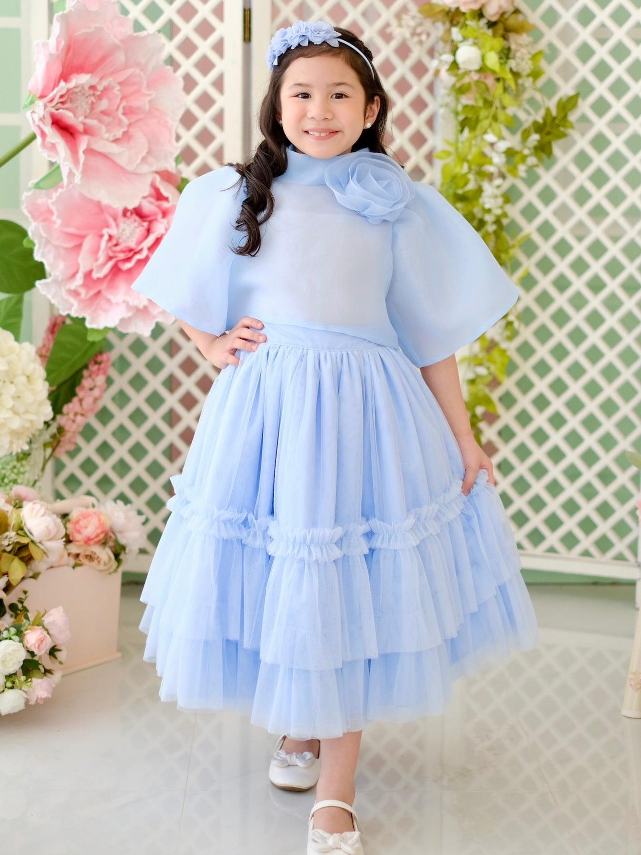 Mira Tutu Skirt | Baby Blue