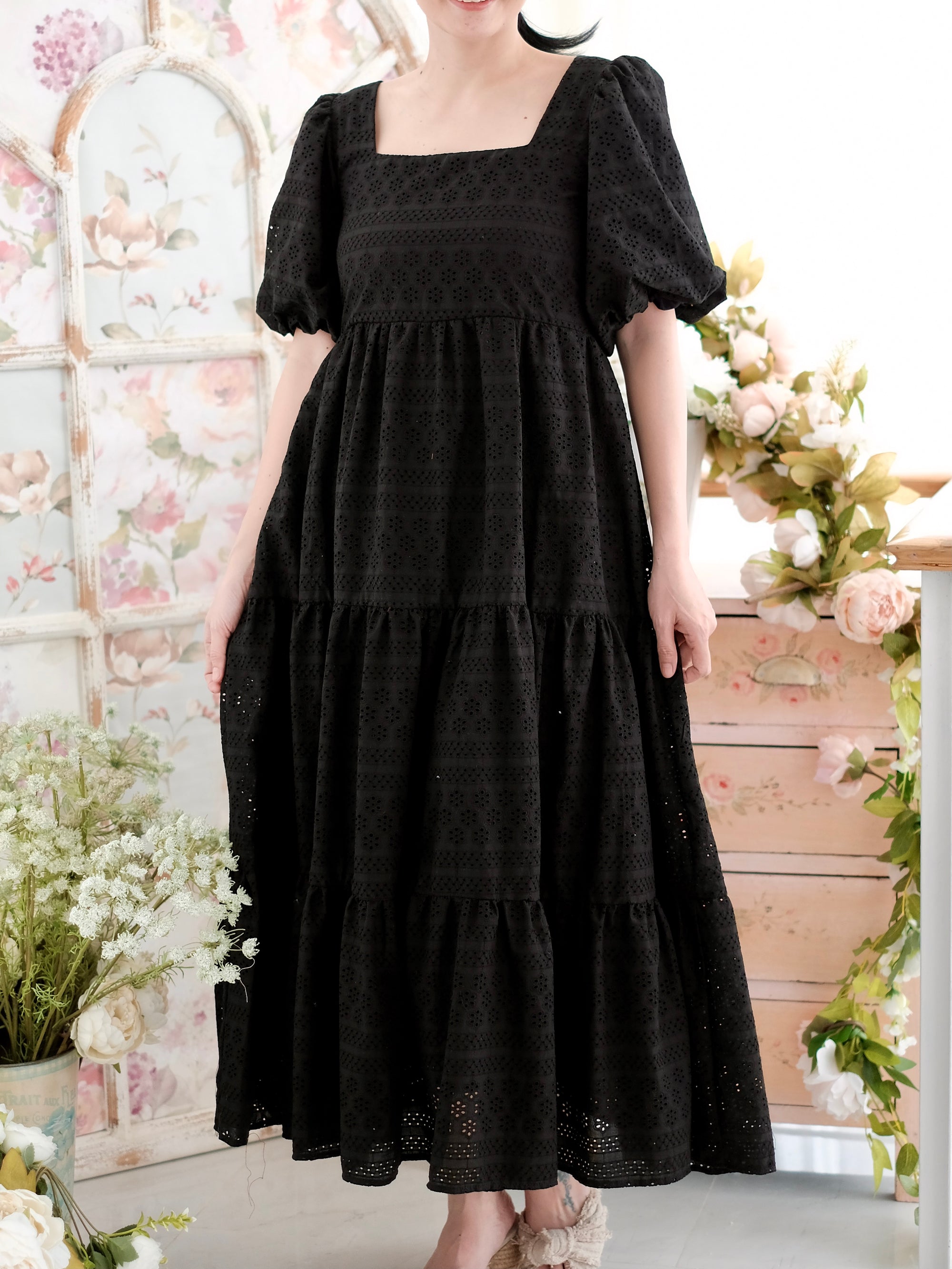 Merida Dress | Black | Women