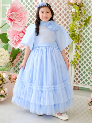 Mira Skirt in Baby Blue | Maxi | Pre-order