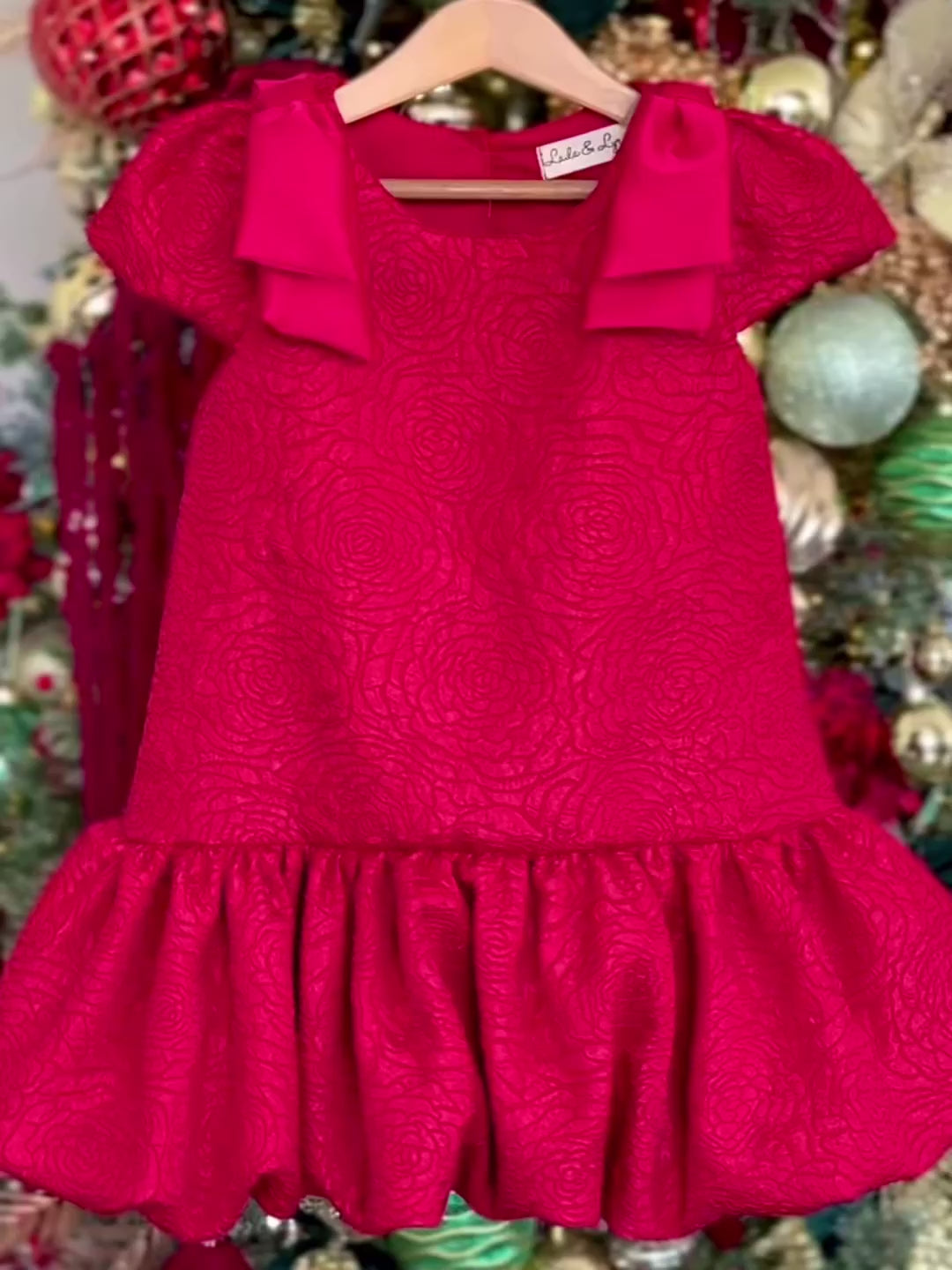 Fleurine Dress | Red