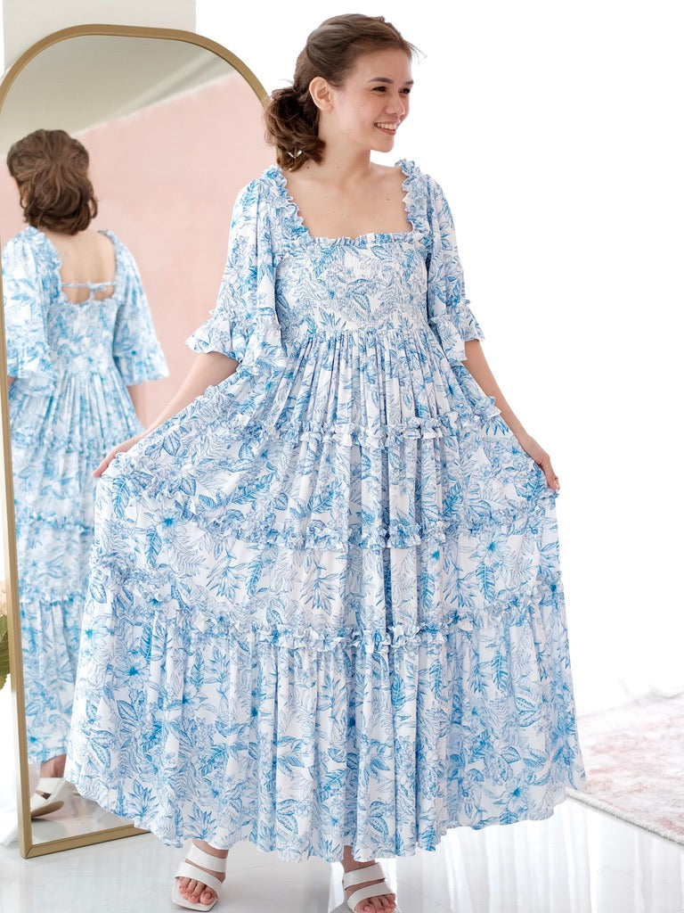 Ingrid Dress in Summer Toile | Women