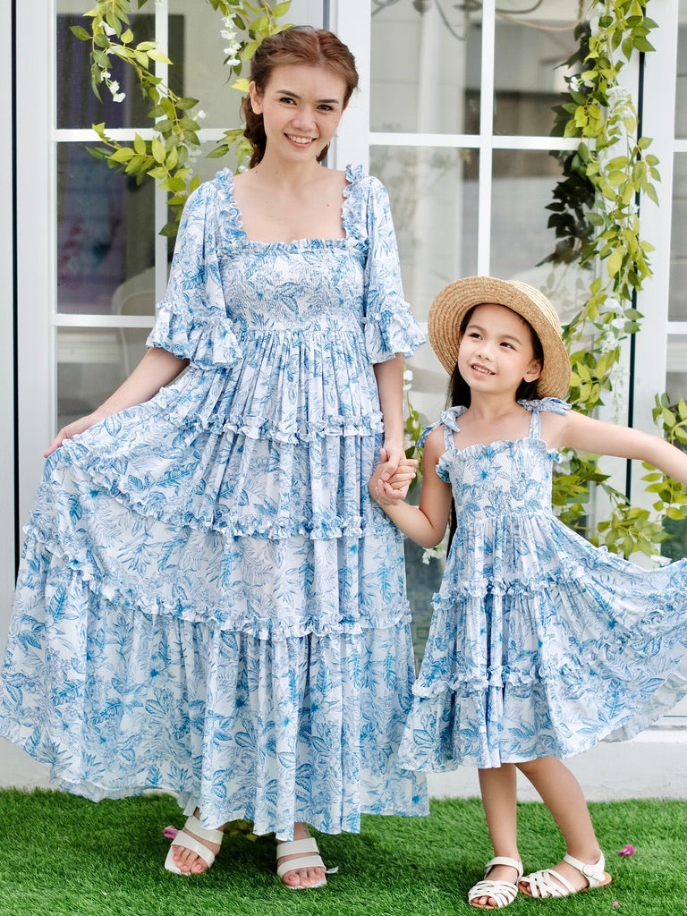 Ingrid Dress in Summer Toile | Women (Petite Length)