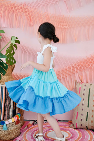 Kira Linen Dress | Oceania
